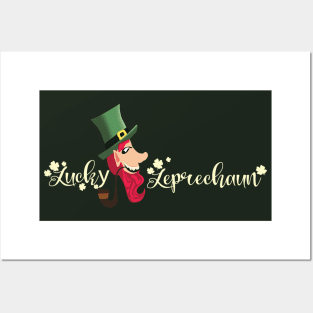 Lucky Leprechaun_light lettering Posters and Art